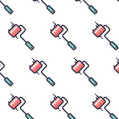 Paint roller pattern.