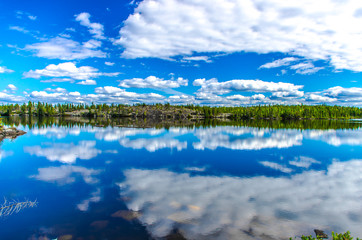 Reflections and clouds part 2