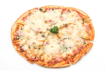 spinach and bacon pizza