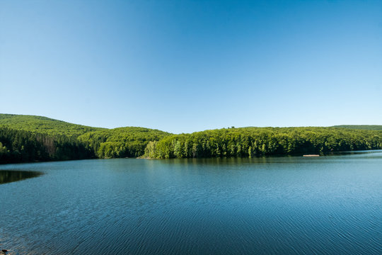 Mountain landscape with river
