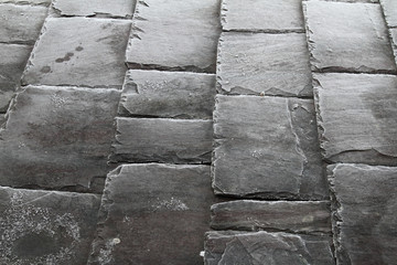 Slate roof tiles