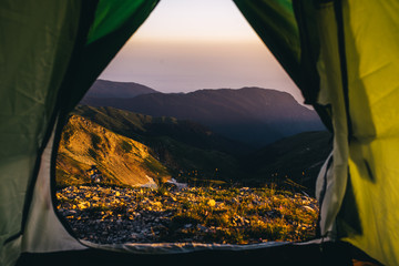 view from tent © showpx