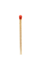 matchstick isolated on white background
