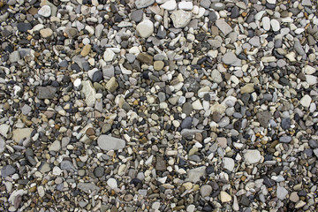 Background of sea pebbles