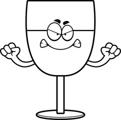 Angry Cartoon Wine