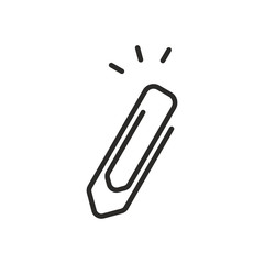 Obraz premium Paper clip icon