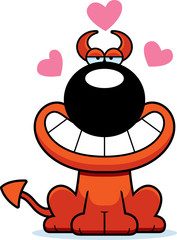 Cartoon Devil Love