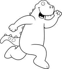 Dinosaur Running