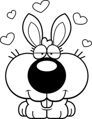 Cartoon Bunny Love