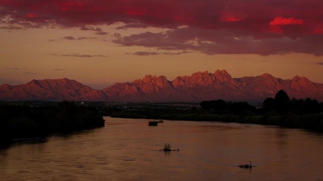 Rio Grande/Organ Mountains Sunset