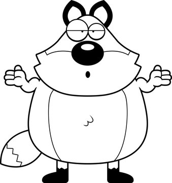 recommend clip art: Cartoon Confused Fox