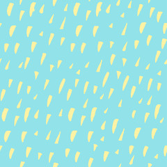 Fototapeta na wymiar Abstract summer colored yellow seamless pattern with dots 
