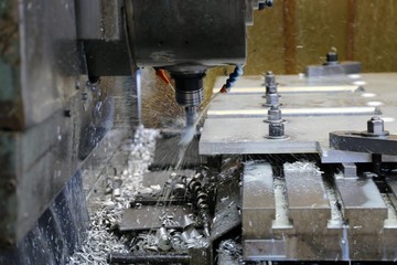 Metallbearbeitung mit CNC-Fräse