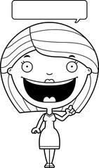 Cartoon Woman Idea