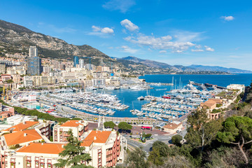Naklejka na ściany i meble Monaco Monte Carlo