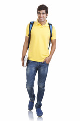 Fototapeta premium College student smiling