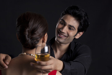 Young couple spending quality time together 