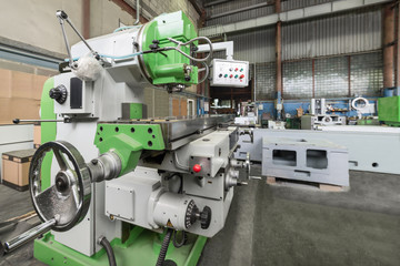 Fototapeta premium Mechanical vertical milling machine.