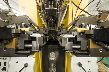 Equipment and machines for the production of footwear.