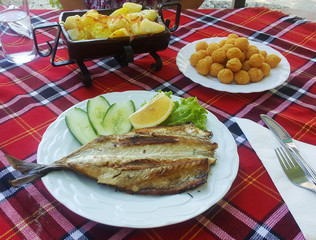 Fish With Potato Bulgaria Europe - 167138283