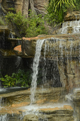 Wasserfälle in einem Nationalpar in Thailand