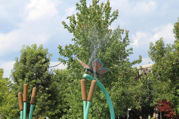 Fototapeta premium Kids splash pad