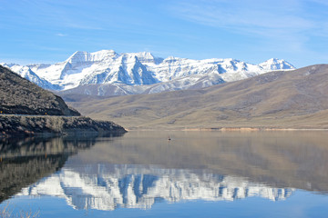 Deer creek reservoir, Utah