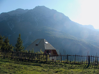 Theth in Albanian Alps