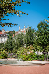 Place Bellecour et Fourvière à Lyon