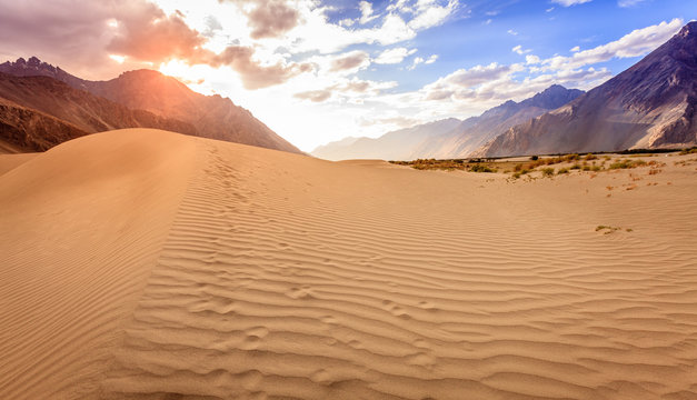 Nubra Valley sand dunes