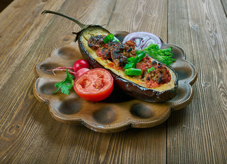 Turkish  stuffed Eggplant