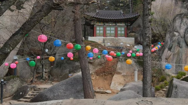 Kyejoam Seokgul Hermitage shrine in Seoroksan park
