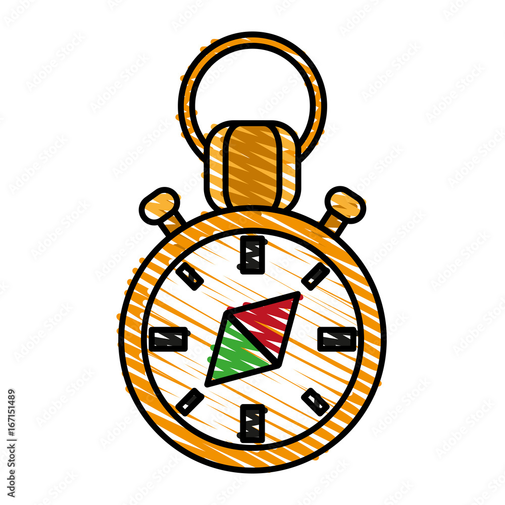 Poster navigation compass icon image