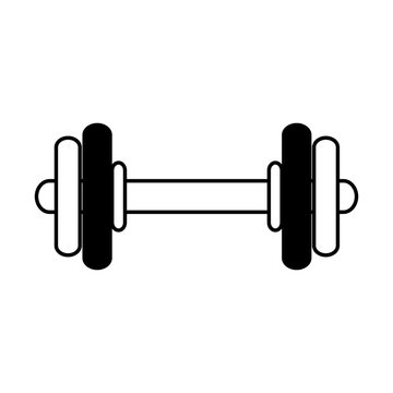 dumbbell weights icon image