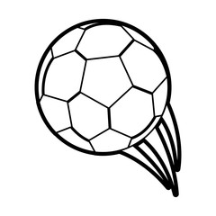 Fototapeta premium soccer ball icon image