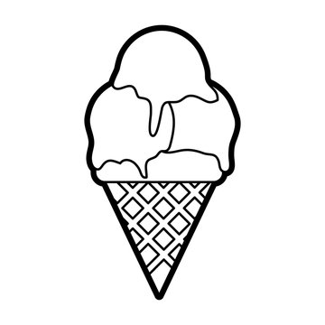 ice cream cone icon image