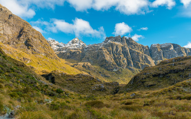 Landscape around Queenstown, New Zealand