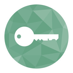 Polygon Icon Schlüssel