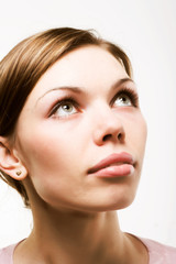 Fototapeta premium portrait of a fresh and beautiful young fashion model