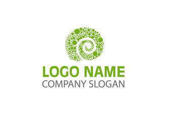 Vector - Creative chameleon logo, isolated on white background. Vector illustration © Rafael Ben-Ari