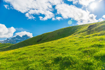 Picturesque Komovi Mountains are located in the east of Montenegro.