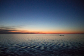 Atardecer en el Baltico 