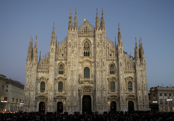 Fototapeta premium Duomo al Crepuscolo
