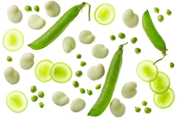 Composition of various vegetables