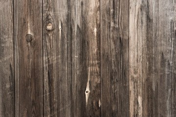 Naklejka premium Old wooden wall - grunge texture, background