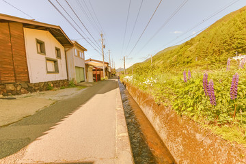 Narai  is a  small town in Nagano Prefecture Japan ,The old  town provided a pleasant walk through about a kilometre of well preserved buildings.