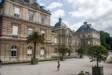 Fototapeta na wymiar Jardin du Luxembourg