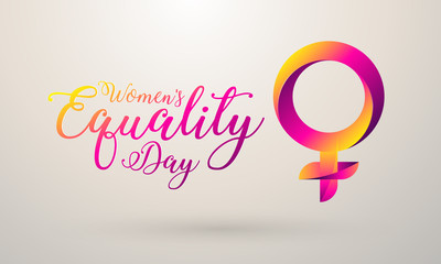 Women's Equality Day background