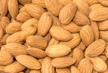 Almond. Almonds macro. Almonds background. Almond nuts.