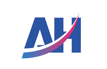 AH Initial Logo for your startup venture